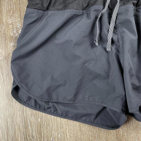 Patagonia Nine Trails Running Shorts Women’s XL Black Rear Pocket 24655 Trail - Picture 5 of 16